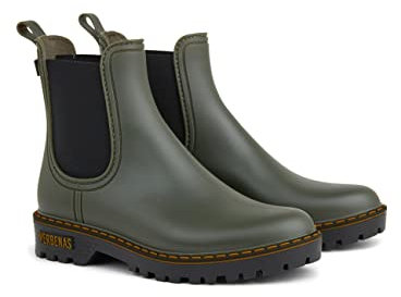 VERBENAS Stivali da Pioggia Gaudi Countryside Kaki - Talla: 38