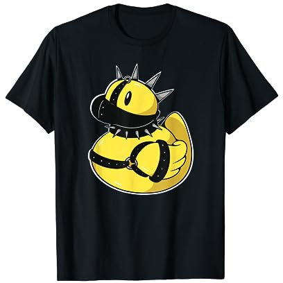 Badeente, Domina Punk Humor Gothik Gummiente T-Shirt
