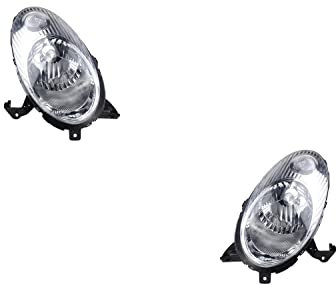 Johns, Scheinwerfer Satz passend für Nissan Micra Scheinwerfer K12 01/03-04/05 H4 Set links & rechts