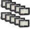 Loyal 10er 200W 20000LM LED Strahler Außen, 6000K Kaltweiß Fluter, IP65 Wasserdicht Außenstrahler, Superhell Innen- und Außenleuchten für Gärten Garage Hinterhof Flur