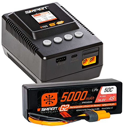 Smart Powerstage 4S Surface Bundle: G2 5000mAh 4S LiPo IC5 & S155 Charger EU