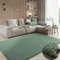 MY-RUG Teppich Shaggy Star Hochflor rechteckig grün 290 x 200 cm - Wohnzimmerteppich, Modern, Pflegeleicht