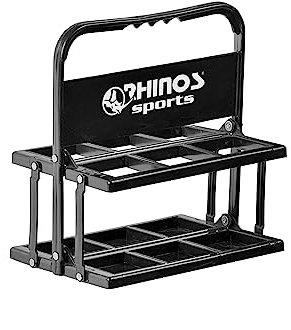 RHINOS sports Trinkflaschenhalter 6er | Tray für 6 Flaschen | faltbar