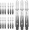 Target Darts 5 x Sätze of Schwarz Pro Grip Vision Dart Stems Kurt - 15 Dartschäfte Insgesamt