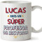 MUGFFINS Tazas Personalizadas para PROFESOR DE HISTORIA hombre - En Español - Eres Súper - 11 oz / 330 ml - Regalo Personalizable original y divertido