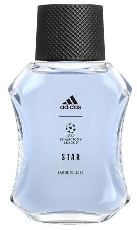 adidas UEFA STAR Edition Eau de Toilette, profumo aromatico di agrumi, da uomo, 50 ml