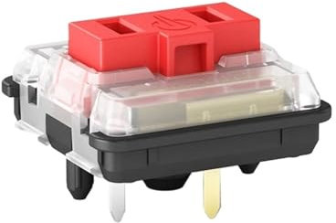 Choc Low Profile Switch 1350 Chocolate Keyboard Switch Clicky Tactile Linear White Switches Mechanical Keyboard for Laptop BIANMTSW(Red,110PCS)