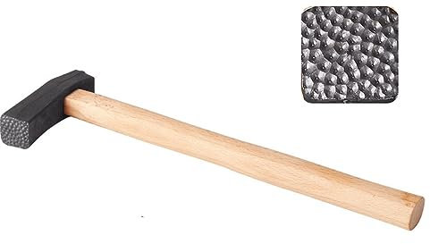 SZYDD Martillo de metal con múltiples opciones de textura, martillo de joyería texturizado para hacer anillos y pulseras únicos
