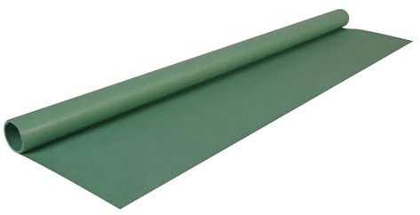Papiertiger Farbiges Kraftpapier auf Rolle, ideal für Geschenkideen und Bastelprojekte (Moosgrün, 1 Rolle 3m x 70cm)