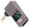 NFHK USB C to DC Adapter,USB C Female to DC 4.0x1.7mm Barrel Jack Plug PD 100W Laptop Fast Charging Adapter with Wattage Display