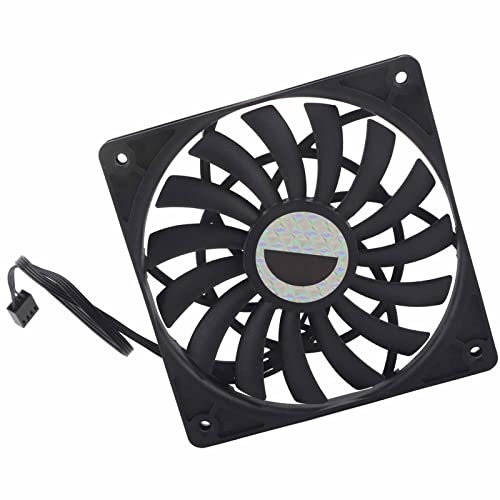 Juroupi F12012 Computer CPU Cooling Fan Thin Desktop Computer Cooler Fan