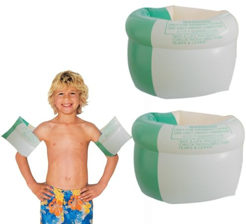 OHREN 1 Paio di ausili per Il Nuoto per Bambini Ali d'Acqua, ausili gonfiabili Imbottiti per Imparare a Nuotare (1-6 Anni, 0-30 kg)