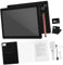 NUOBESTY Portable avec Écran Tactile Longue Durée Design Élégant Stockage et Accessoires Stand Écouteurs Stylet