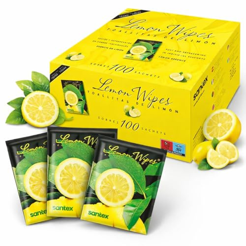 Toallitas Humedas Limón 100 uds - Toallitas - Toalhitas - Dia - Limpieza
