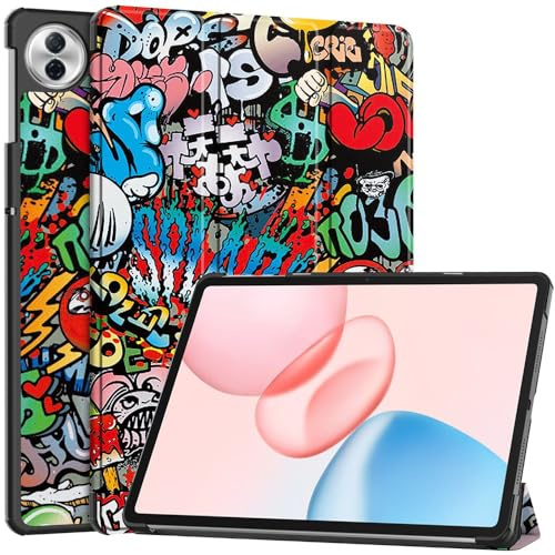 Techsuit für Honor Pad 10 Hülle mit 360 Schutz, Mikrofaser Innenfutter, Verstellbare Betrachtungswinkel, Schlankes Design, Anti Fingerabdruck, FoldPro Series, PU Leder, Urban Vibe