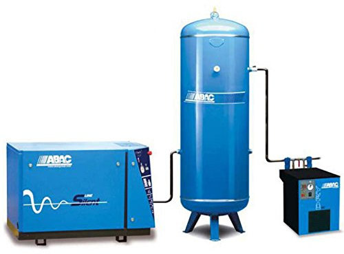 Compresseur d'air à piston silencieux 500 litres vertical 7.5CV ABAC