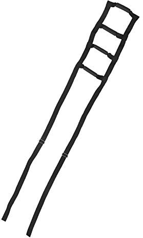 Bettaufrichter Mit Standfuss,Wytino Aufstehhilfe Bett Senioren, Bettleiter Assist, Bett Helfer Seil Sicherheit Pull Up Soft Rope Lifter für Erwachsene, ältere Menschen, Behinderte, Handicap (schwarz)