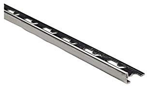 PROFILO DI RIFINITURA PER PIASTRELLE mm 10 cm 250 lucido - DP.1031580 - In acciaio Inox Aisi 304, con bordi squadrati. Progettato pe