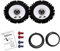 Alpine SXE 1725S Lautsprecher mit Einbauset kompatibel mit Audi A4 B8 (8K) ab 2009 Türen hinten 440 W 165mm 2 Wege Koax