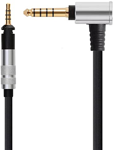 FAAEAL Cavo audio per cuffie Sennheiser HD599, HD598, HD558, HD518, HD579, HD569, ATH-M40x, ATH-M50x, ATH-M60x, ATH-M70x, cavo audio, 1,5 m, 4,4 mm