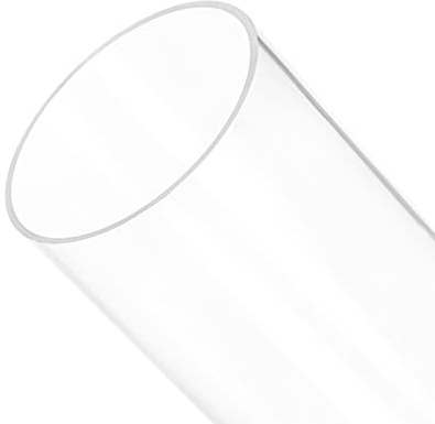 Rebower Klar Acryl Leitung Starre Runde Schläuche [für Aquarium Handwerke Beleuchtung Rohr] - 36mmx40mm/12