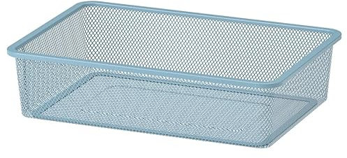 Ikea TROFAST Mesh Aufbewahrungsbox, graublau, 42x30x10 cm