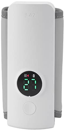 KIMISS USB Charging Milk Bottle Thermal Bag for Breastfeeding, Portable 3000mAh Insulated Baby Bottle Warmer, Multi Temperature Control, Durable ABS Material