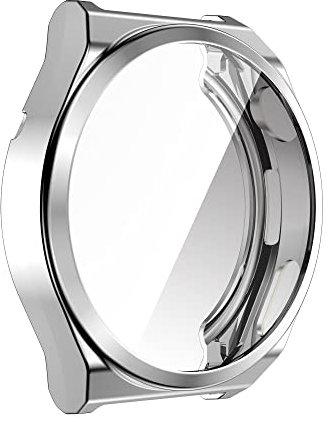 KingFan 3 Pack Compatible with Huawei watch GT3 PRO 46mm Case,Soft HD High Sensitivity Screen Protector with TPU All Around Anti-Fall Bumper Protective Case Cover for Huawei watch GT3 PRO 43mm