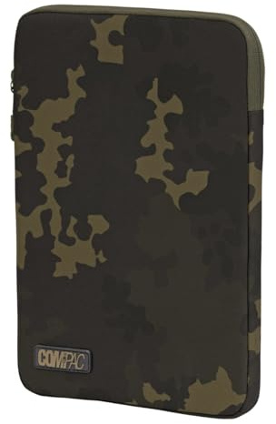 Korda Compac Tablet Bag Small Dark Kamo 22x16x2cm - Angeltasche, Tablettasche, Laptoptasche, Zubehörtasche