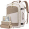 LOVEVOOK Handgepäck Rucksack Flugzeug 40L, Reiserucksack Damen Wasserdicht, Travel Backpack mit Schuhfach Damen Groß, Laptop Rucksack mit Laptopfach für Schule Flugzeug Arbeit