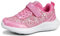 LUCKY STEP Scarpe da Ginnastica alla Moda per Bambini, Scarpe Sportive da Tennis con Paillettes per Ragazzi/Ragazze (Rosa Caldo, 3US-34EU-2UK)