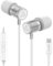 Ludos ULTRA USB C Headphones for iPhone 16 15 Pro Max Plus iPad Pro, 5 Years Warranty, Magnetic USB-C Earbuds for Samsung Galaxy S24 S23 Ultra S22 S21 FE S20 A55 A54 A53, USB Type C Earphones - White