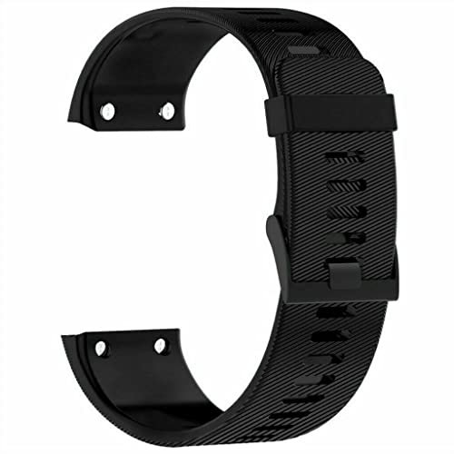 TJGLTD Bracelet de montre de rechange unisexe en silicone compatible avec Garmin Forerunner 30 35, taille unique, Silicone