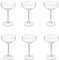 Secret de Gourmet - Lot de 6 Coupes à Champagne Nora 30cl Transparent