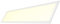 HOFTRONIC - LED Panel 120x30-3000K Warmweiß - 36 Watt 4860 Lumen (135lm/W) - Rasterleuchte - Flimmerfrei - 5 Jahre Garantie - Deckenpanel - Lichtpanel