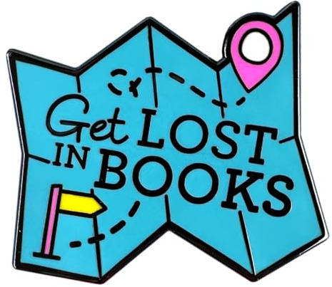 Pawprint Family | Get Lost in Books Enamel Pin Badge | World Book Day Official Merchandise