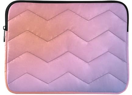 Cool Trendy Gradient Purple Computer Sleeve, Laptop Case 13 Inch Laptop Sleeve Waterproof Laptop Case for Men