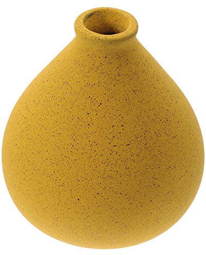 Veemoon Keramik Blumenarrangement Vase Tisch Dekorative Vase Für Büchergestelle Esszimmer Blumenhalter Aus Keramik Für Getrocknete Blumen