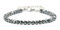 Echtes Hämatit Edelstein Armband mit facettierten 4mm Perlen - Länge verstellbar - Heilstein Schutzstein Edelsteinarmband Glücksbringer Talisman Geschenk (Hämatit, 16-21CM S)