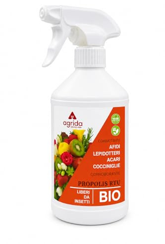Propoli Spray Pronto all'Uso, 100% di Origine Vegetale. Favorisce la cicatrizzazione delle piante e riduce i rischi di malattie funginee