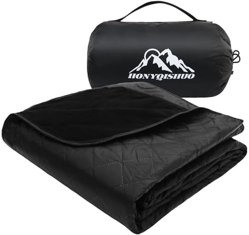 HonyQiShuo Outdoor Waterproof Camping Blanket Foldable Picnic Blanket
