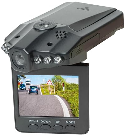 RED5 Dash Cam 1080p Digital HD IR Low Light Recording Function & 16 GB SD Card