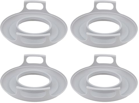 Pongnas Porte-Bol à -Ondes, Assiettes à -Ondes pour Chauffer l'assiette Alimentaire Porte-Ondes Accessoires pour Bols