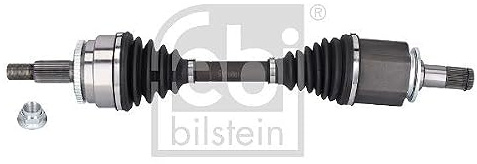FEBI BILSTEIN Drive Shaft 196051 Front Left Outer Toothing Wheel Side: 29