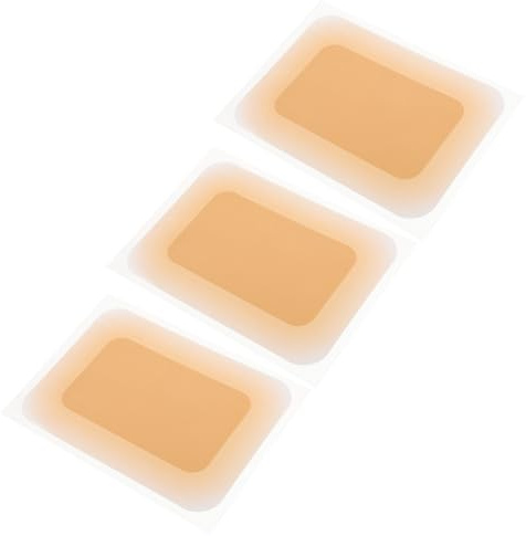 Tattoo Abdeckpflaster 3 Stück-pack aus Abs, Beige, Wasserfest | Unsichtbare Abdeckung für Narben und Tätowierungen, Hautfarbenes Klebeband, für Schwimmen und Sport