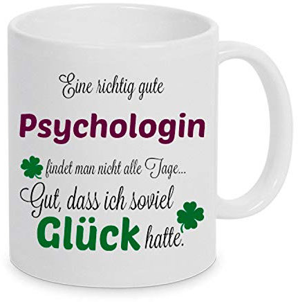 TassenKing(TM) - Eine gute Psychologin... - Tasse - Kaffeebecher - Tasse mit Spruch