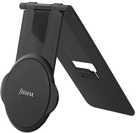 Filofax Stand Enitab360 Universal Adjustable Tablet Stand, Holder for Large Tablets, Black (B958664)