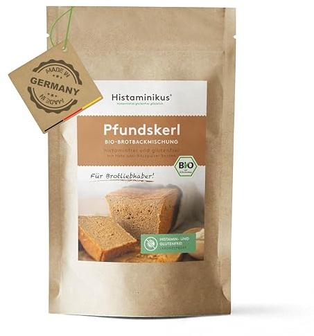 Bio-Pfundskerl dunkle Brotbackmischung | histaminfrei, glutenfrei | hergestellt in DE
