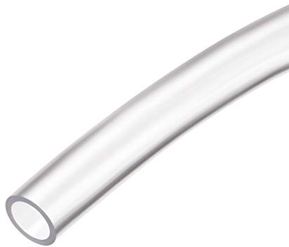sourcing map PVC Schlauch 8mm ID x 11mm OD, 1 Meter Kondensatschlauch Wasserleitung Kunststoff für Garten, Aquarium, Wasserleitung
