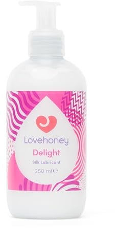 Lovehoney Delight Wasserbasiertes Gleitgel - Weißes Gleitgel - 250 ml